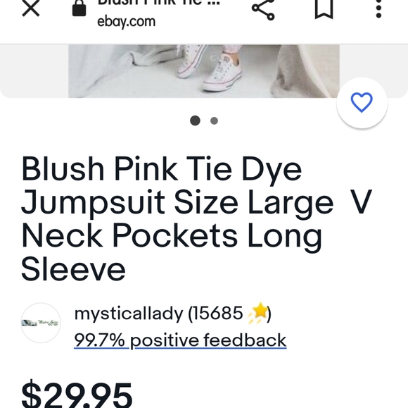 🌵WHITEROOM & CACTUS TIE DYE JUMPSUIT - Picture 13 of 13